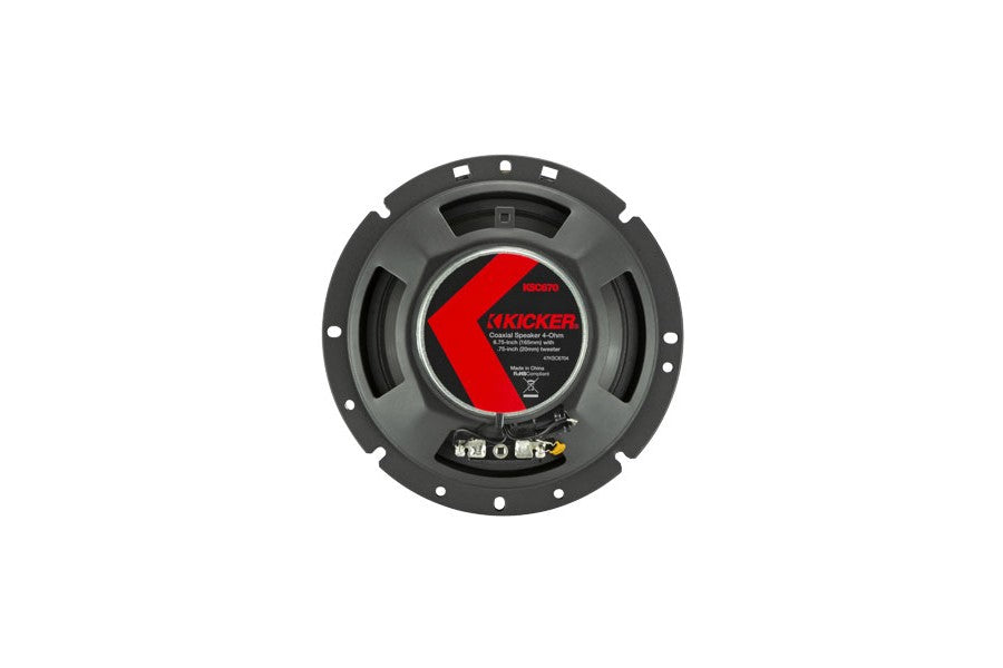 Kicker KS Series 6.75in Coaxial Speaker Upgrade