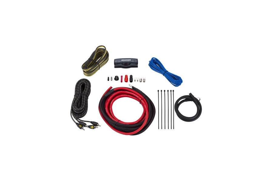 Kicker V-Series 6AWG 2-Channel Amp Kit