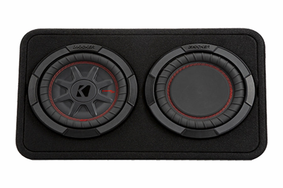 Kicker 8in CompRT 2 Ohm Subwoofer Enclosure