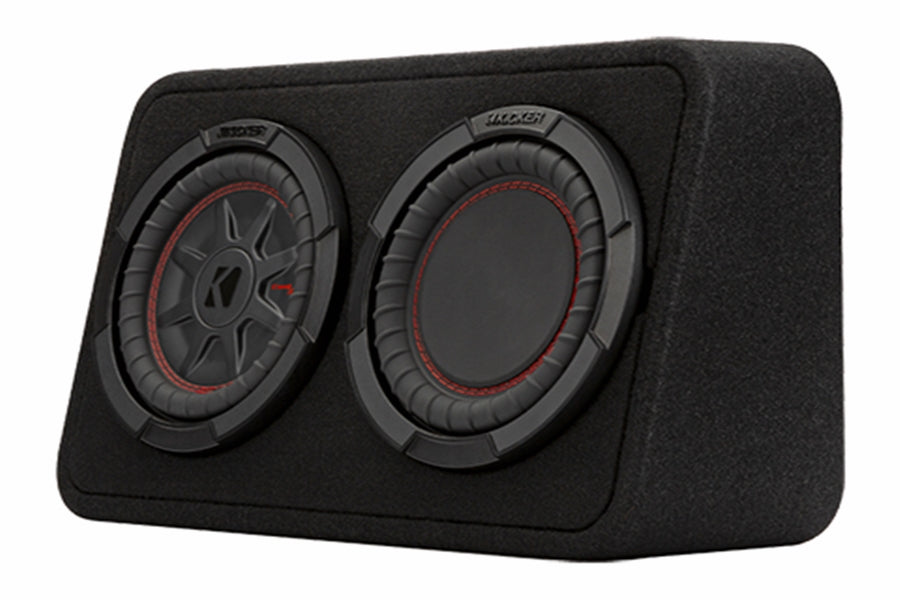 Kicker 8in CompRT 2 Ohm Subwoofer Enclosure