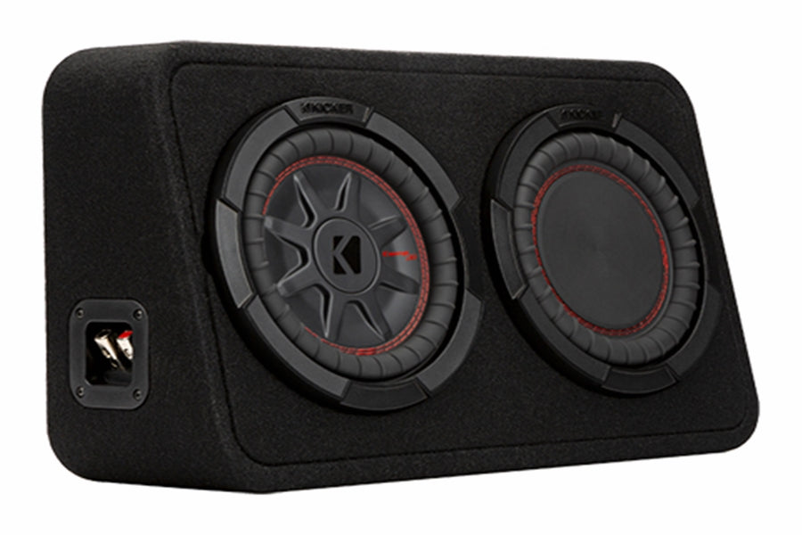 Kicker 8in CompRT 2 Ohm Subwoofer Enclosure