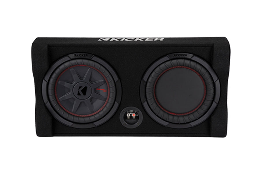 Kicker 10in Down-Firing CompRT Subwoofer Enclosure