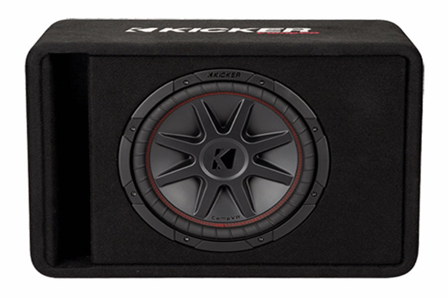 Kicker 12in CompVR 2 Ohm Subwoofer Enclosure