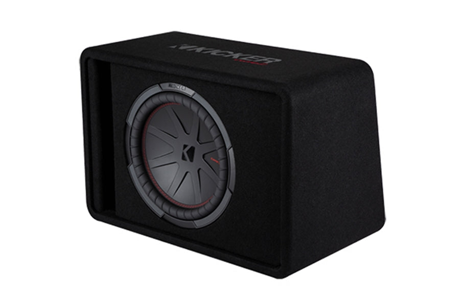 Kicker 12in CompR Loaded Subwoofer Enclosure