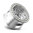 KMC KM235 Grenade Crawl beadlock wheel, 17x9 5x127 machined, profile view