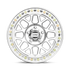 KMC KM235 Grenade Crawl beadlock wheel, 17x9 5x127 machined, face view