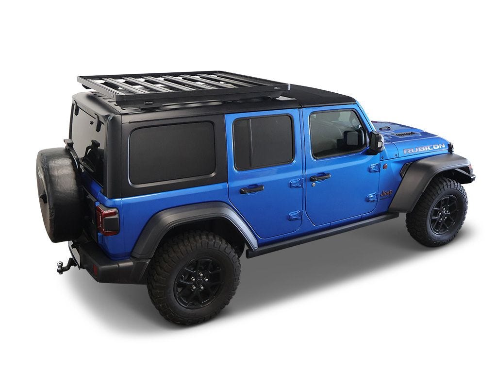 Jeep Wrangler JL 4dr Front Runner Outfitters Slimline II 3/4 Roof Rack Kit