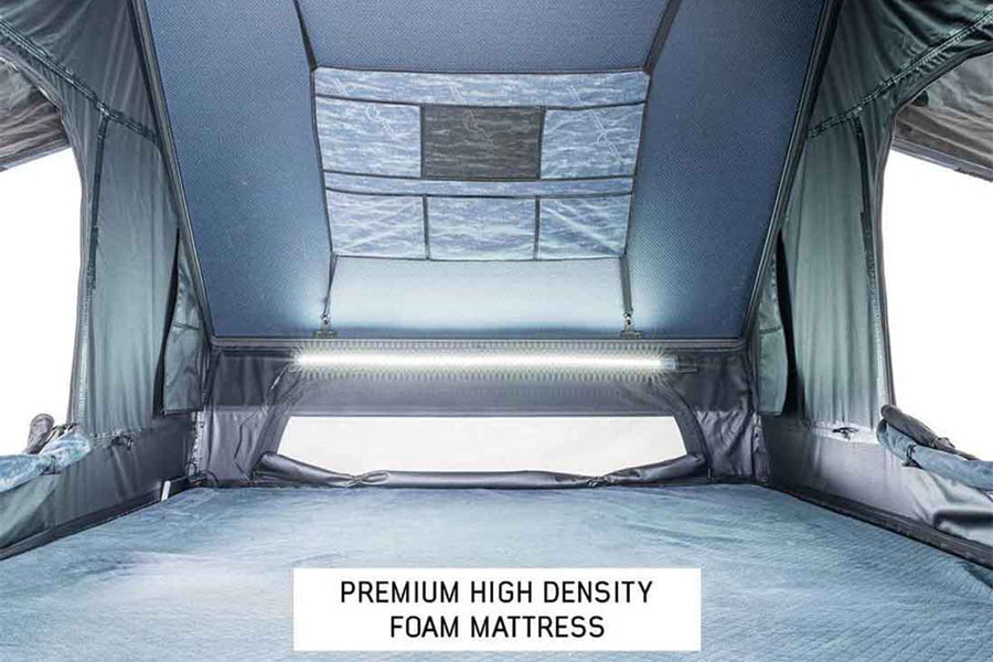 Overland Vehicle Systems XD Everest Cantilever Aluminum Hard Roof Top Tent, 2 Person