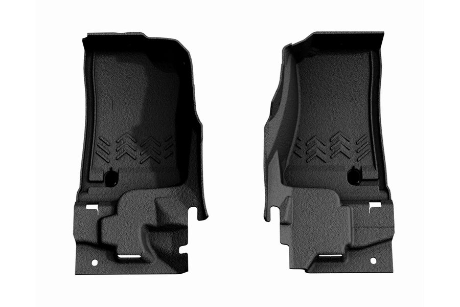 Jeep Wrangler JL 4-Door ArmorLite Front Flooring Set - Mesa Smoke