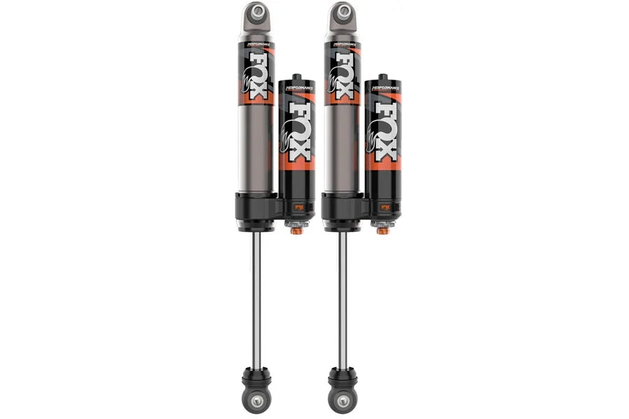 Jeep Wrangler JK Fox Performance Elite Series 2.5 Reservoir Adjustable Rear Shocks (2.5-4in Lift)