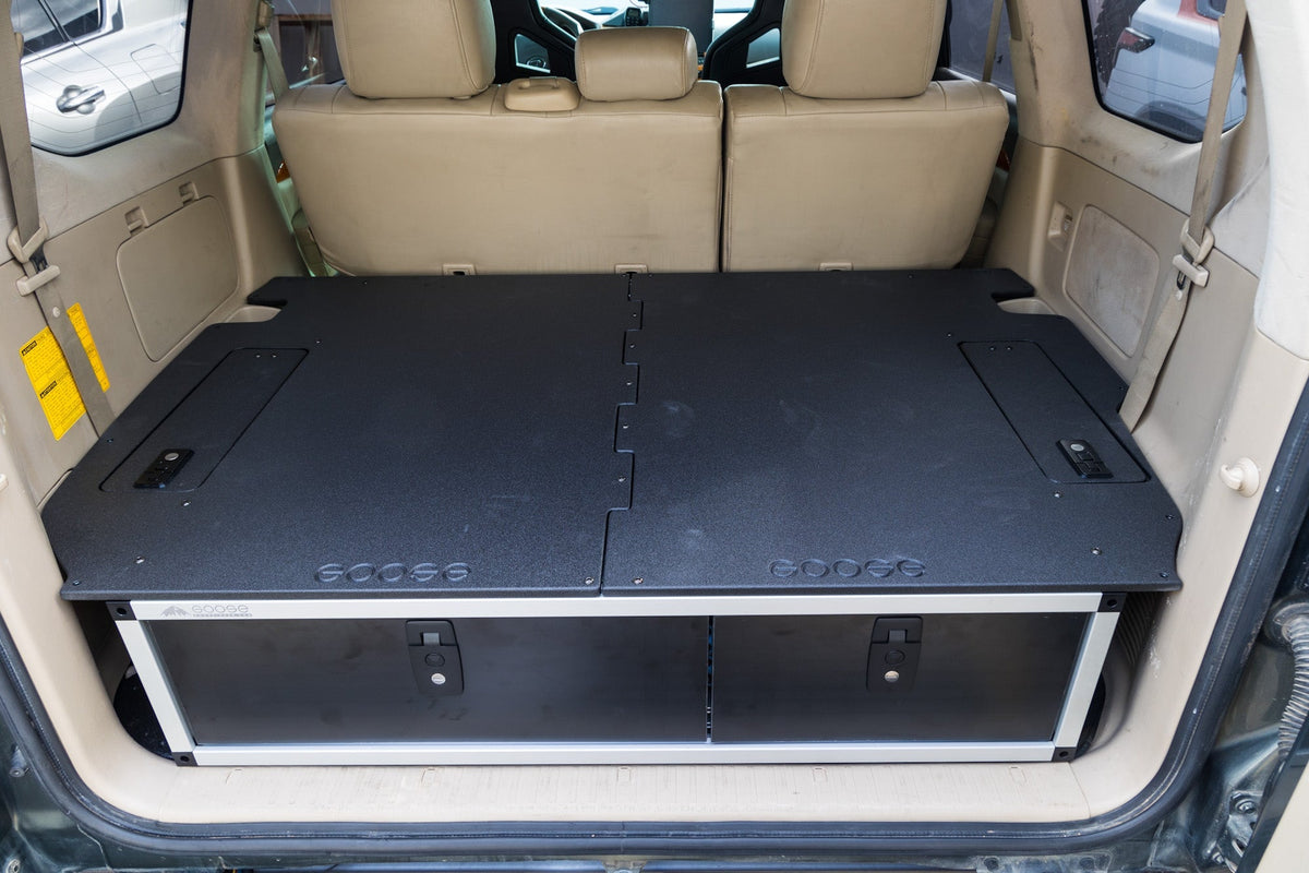 2002-09 Lexus GX470 - Side x Side Drawer Module with Fitted Top Plate - 41-3/8