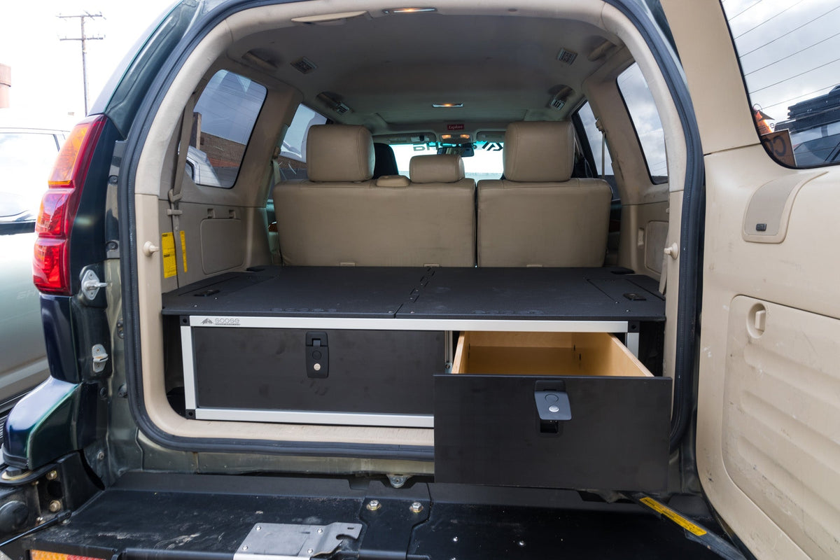 2002-09 Lexus GX470 - Side x Side Drawer Module with Fitted Top Plate - 41-3/8