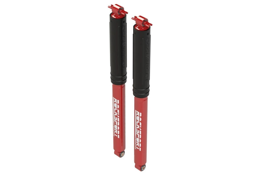 2007-18 Jeep Wrangler JK MetalCloak RED RockSport Long Travel Shocks, Rear
