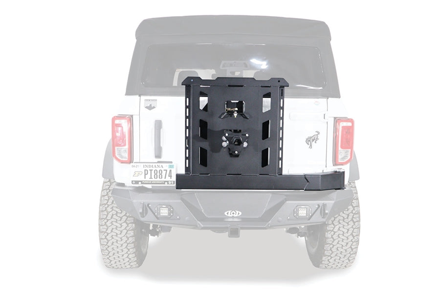 LOD Offroad Destroyer Tire Carrier Only, Bare Steel - Bronco 2021+