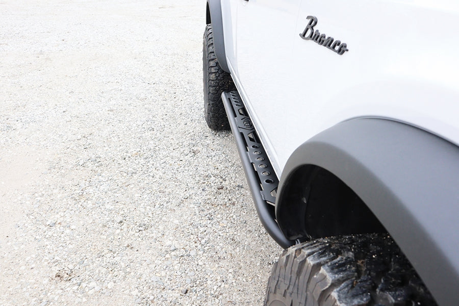 LOD Offroad Offroad Signature Series Rocksliders, Black Texture, Bronco 2021+ 4dr