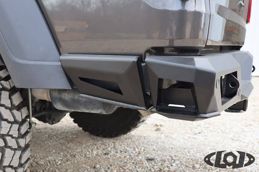 LOD Offroad Destroyer Bed Sliders, Pair - Bare Steel - JT