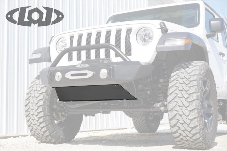 LOD Offroad Signature Series Shorty Bolt-On Skid Plate, Bare - JT/JL