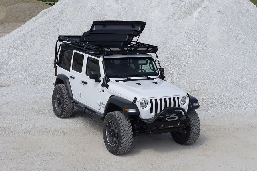 Jeep Wrangler JL & JK 4-Door LOD Offroad Destroyer Series Sliding Roof Rack Kit