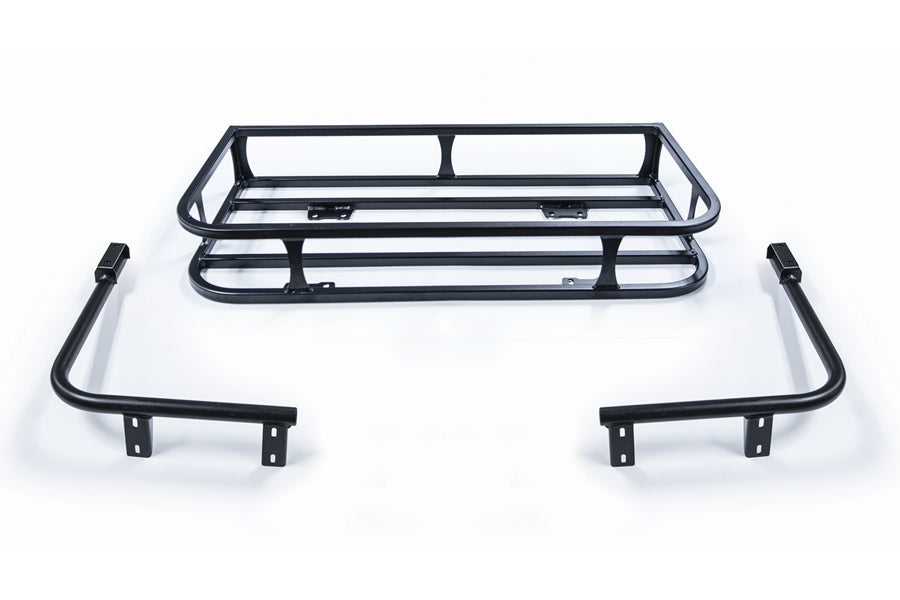 Trail Gear Rear Rack Jeep Wrangler JL & JK LOD Offroad Destroyer Trail Rack, Black Powder C ...
