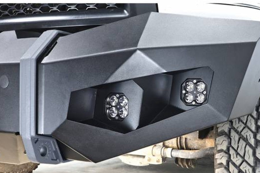 LOD Offroad Offroad Destroyer Truck Radiant Light Bezel Kit, Black Texture, Silverado 2500HD, 3500