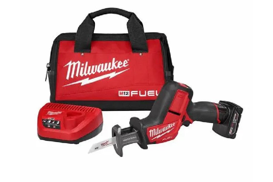 Milwaukee Tool M12 Fuel Hackzall Recip Saw Kit - Battery/Charger Included