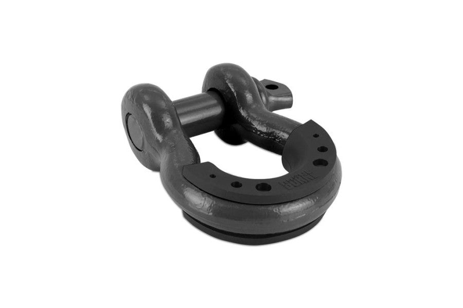 Borne Off Road 3/4in D Ring Shackle, Set of Two, Black
