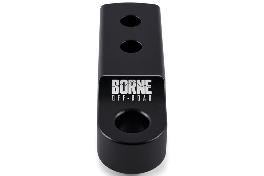 Borne Off Road 2-inch Hitch Receiver Shackle Mount, Black