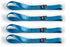 Borne Off-Road Heavy-Duty Ratchet Tie-Down Kit (4-Pack), Blue