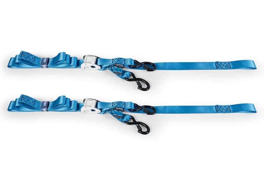 Borne Off-Road Cambuckle Tie-Down Kit (2-Pack), Blue