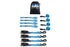 Borne Off-Road Medium-Duty Ratchet Tie-Down Kit (4-Pack), Blue