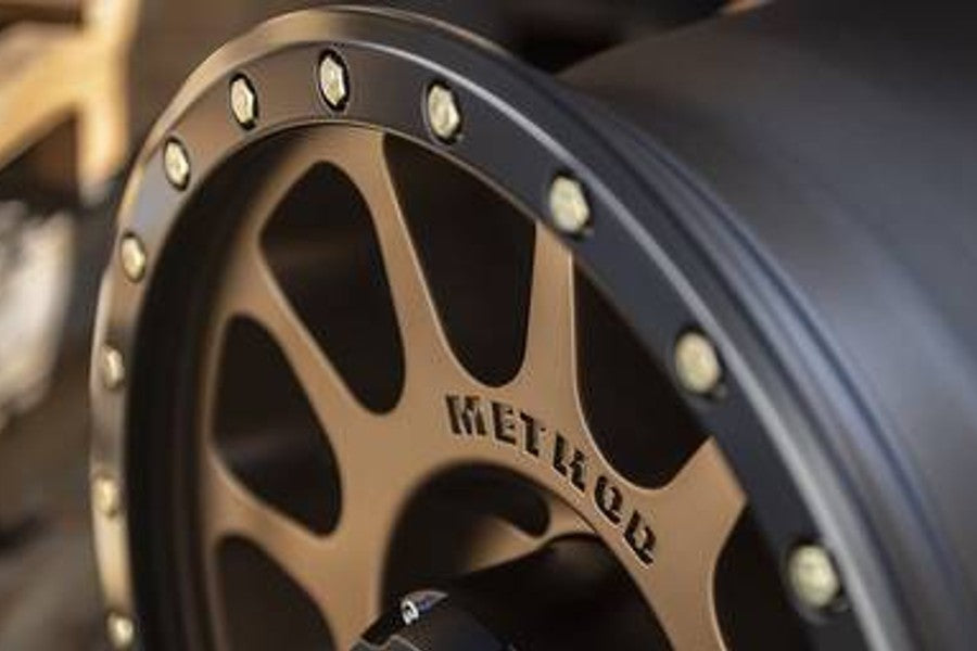 Method Race Wheels 305 NV 20x10 5x5 Method Bronze, Matte Black Lip, Street Loc, JT/JL/JK