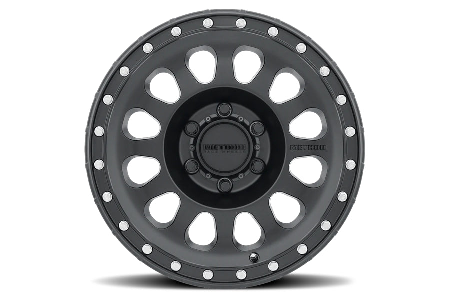 2021+ Ford Bronco Method Race Wheel MR315 Standard Black Wheel, 20x9 6x5.5