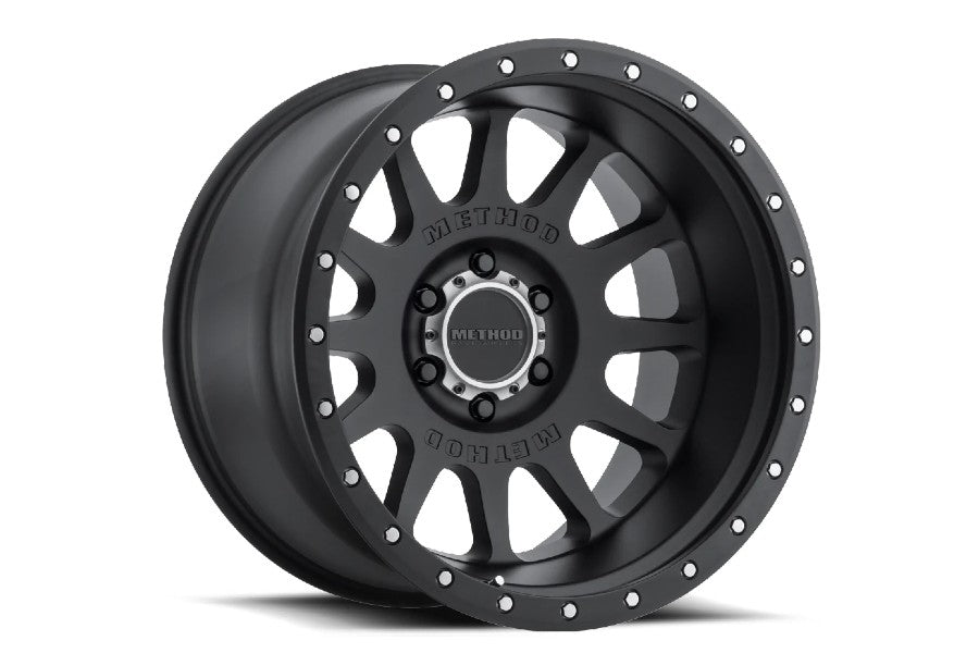 Jeep Wrangler JL, JK & Gladiator JT Method Race Wheels 605 NV Wheel 20x9 6x5.5, Matte Black