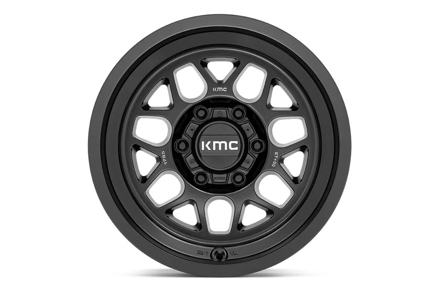 Jeep Wrangler JL, JK & Gladiator JT KMC Wheels KM725 Terra Wheel, -38MM 17x9 5x5