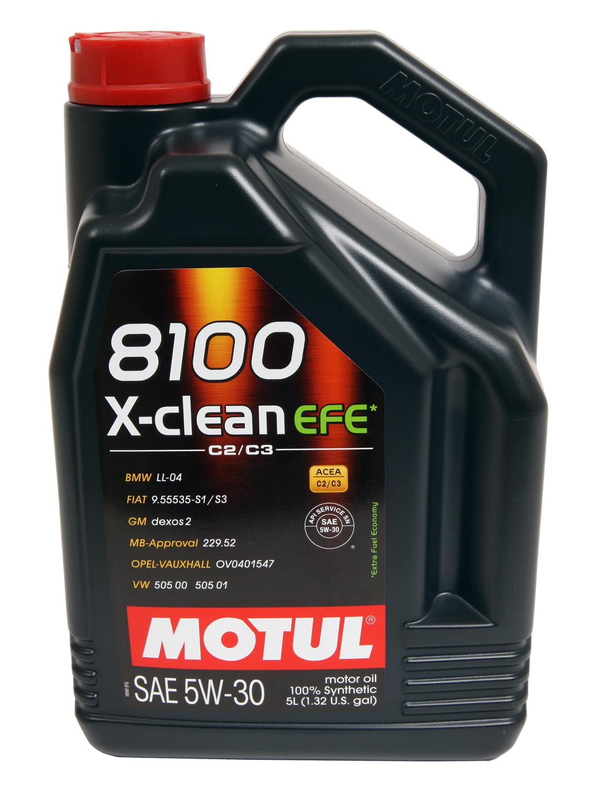 Motul 8100 X-Clean EFE Motor Oil 5W30, 5L