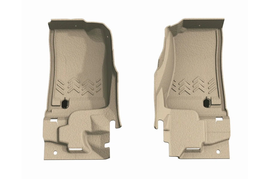 Jeep Wrangler JL 4-Door ArmorLite Front Flooring Set - Desert Khaki