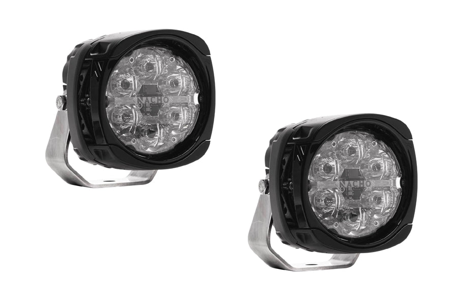 Nacho Offroad Technology Quatro Spot LED Lights - Pair