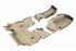 Jeep Gladiator JT ArmorLite Front and Rear Flooring Kit - Desert Khaki