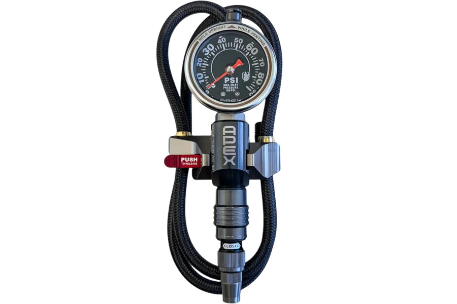 APEX Precision Tire Inflator w/90 PSI gauge