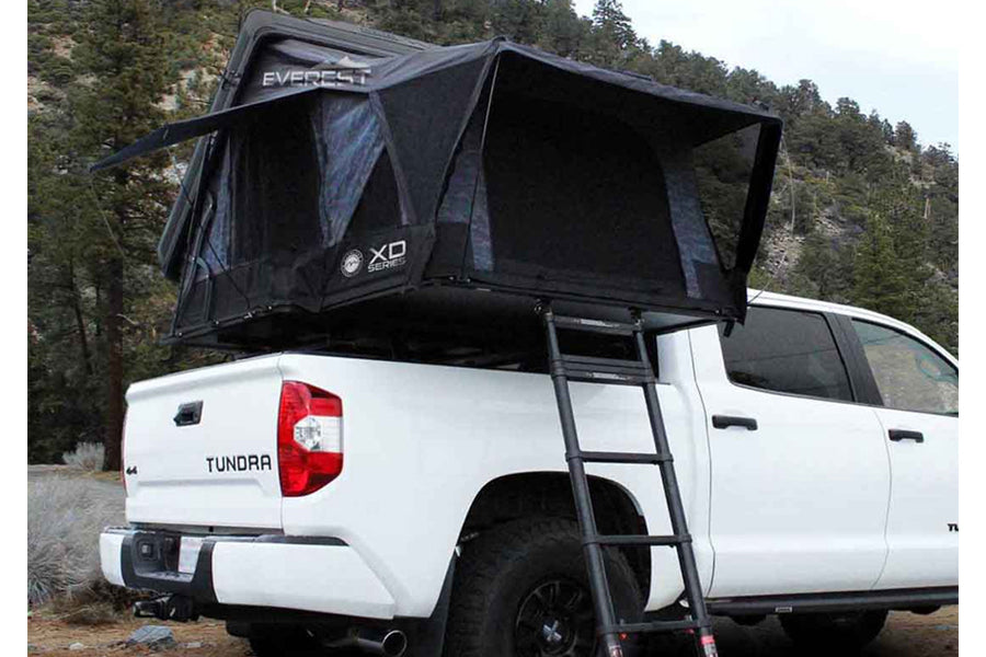 Overland Vehicle Systems XD Everest Cantilever Aluminum Hard Roof Top Tent, 2 Person
