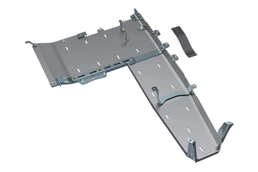 Jeep Wrangler JL 4xe Artec Industries T-Case & Fuel Skid Plate - Bare