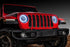 Jeep Wrangler JL Oracle LED Headlight Surface Mount Kit, Colorshift w/RF Controller