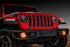 Jeep Wrangler JL & Gladiator JT Oracle LED Fog Light Surface Mount Halo Kit, Amber