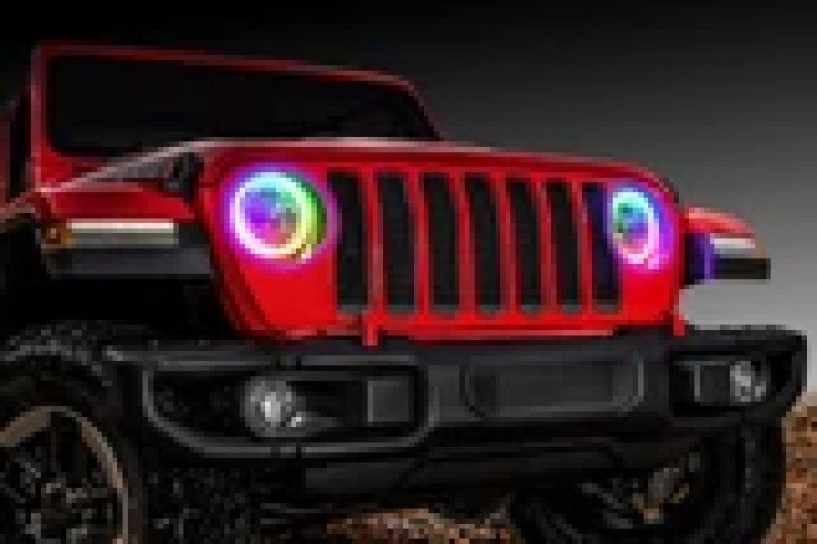 Jeep Wrangler JL Oracle Colorshift RGBW Headlight DRL Upgrade Kit - BC1 Controller