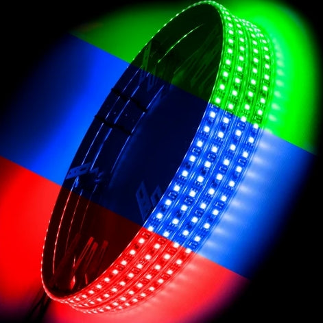 Oracle LED 15in Illuminated Wheel Rings - No Controller