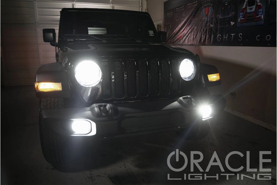 Jeep Wrangler JL & Gladiator JT Oracle LED Bulb Headlight Conversion Kit - Pair