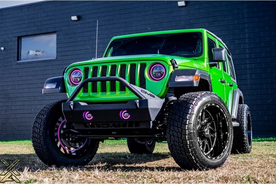 Jeep Wrangler JL & Gladiator JT Oracle High Powered LED Headlights Pair - ColorSHIFT 2.0