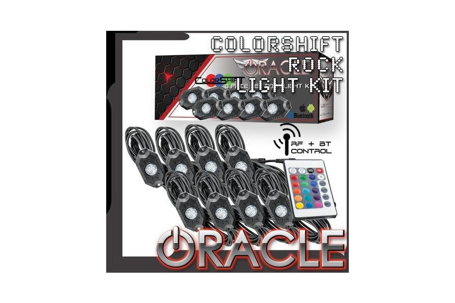 Oracle Bluetooth ColorSHIFT Underbody RGB Rock Light Kit - 4 pcs