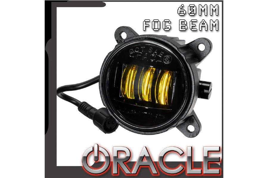 ORACLE  60mm 15W Fog Beam LED Emitter Module, Yellow