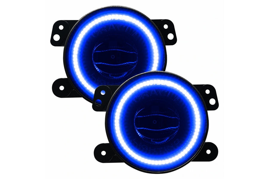 Jeep Wrangler JL, JK & Gladiator JT Oracle High Performance 20W LED Fog Lights - Blue